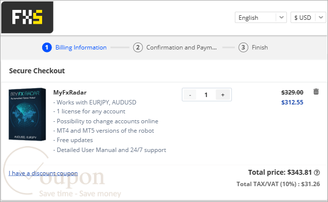 Myfxradar Coupon Code
