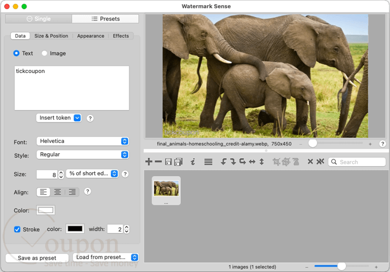 Veprit Watermark Sense Screenshot