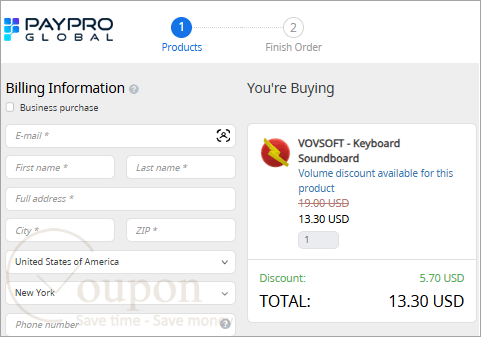 Vovsoft Keyboard Soundboard Coupon Code