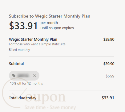 Wegic Coupon Code