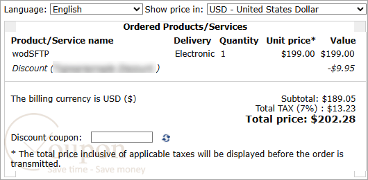 Wodsftp Coupon Code
