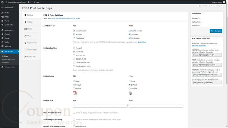 Bestwebsoft Pdf Print Screenshot