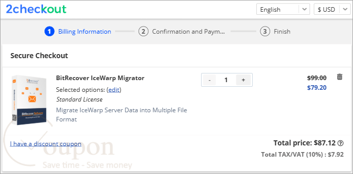 Bitrecover Icewarp Migrator Coupon Code