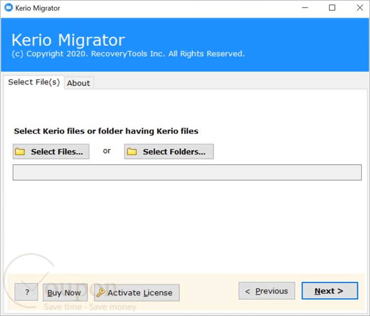 Bitrecover Kerio Migrator Screenshot