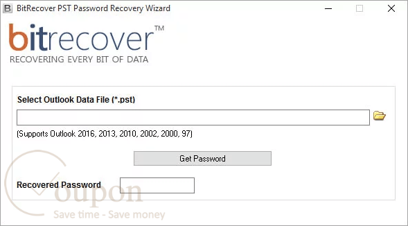 Bitrecover Pst Password Recovery Wizard Screenshot
