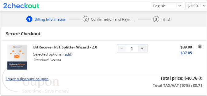 Bitrecover Pst Splitter Coupon Code