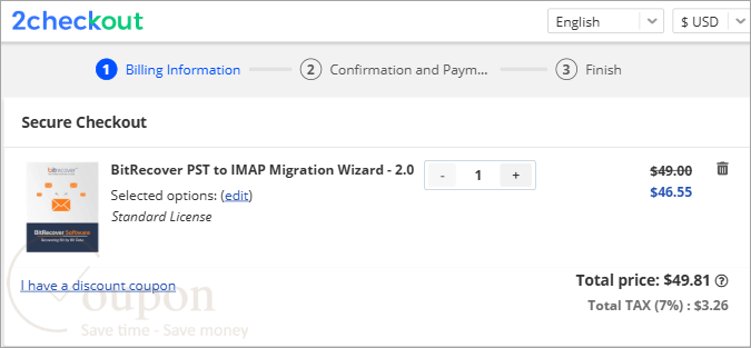 Bitrecover Pst To Imap Migration Wizard Coupon Code