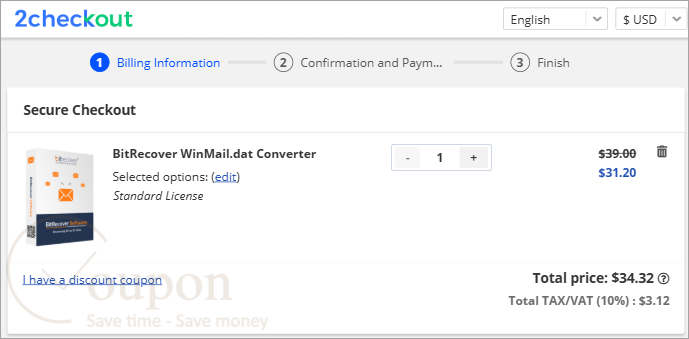 Bitrecover Winmail Dat Converter Coupon Code