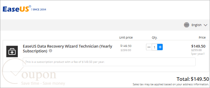Easeus Data Recovery Wizard Technician Coupon Code