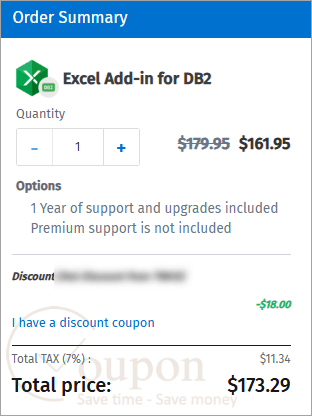 Excel Add In For Db2 Coupon Code