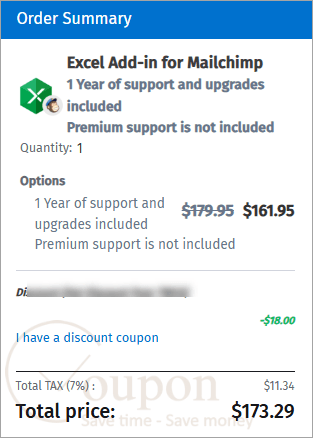 Excel Add In For Mailchimp Coupon Code