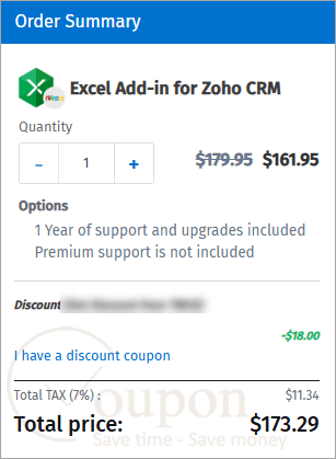 Excel Add In For Zoho Crm Coupon Code