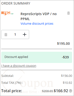 Reproscripts Vdp Coupon Code
