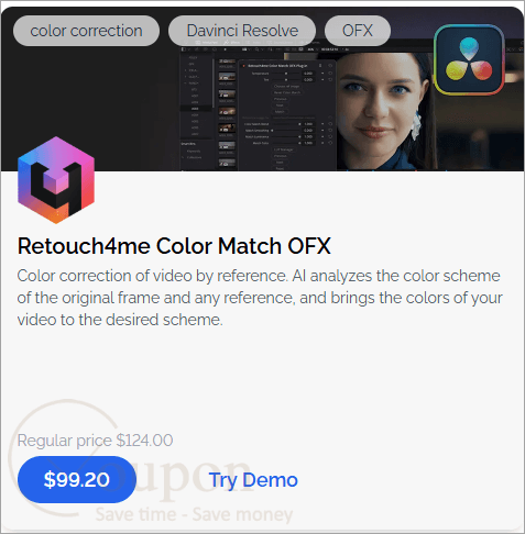 Retouch4Me Color Match Coupon Code