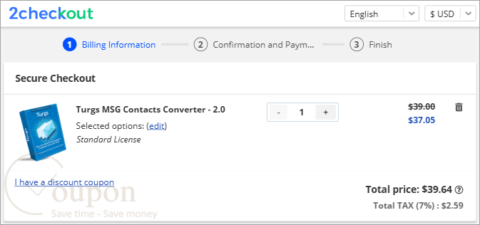 Turgs Msg Contacts Converter Coupon Code