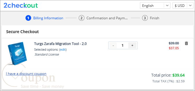 Turgs Zarafa Migration Tool Coupon Code