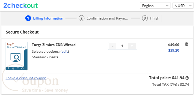 Turgs Zimbra Zdb Wizard Coupon Code