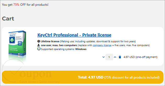 Ascomp Keyctrl Professional Coupon Code