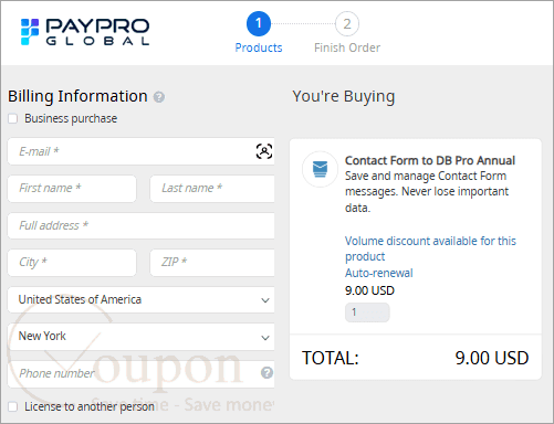 Bestwebsoft Contact Form To Db Coupon Code