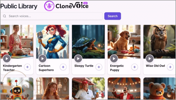 Clonevoiceai Screenshot