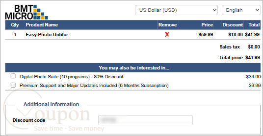 Easy Photo Unblur Coupon Code