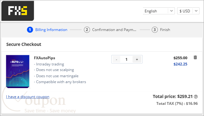 Fxautopips Coupon Code
