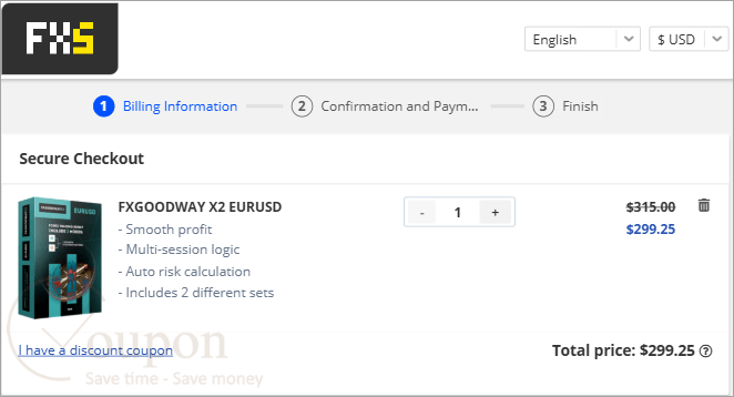 Fxgoodway X2 Coupon Code