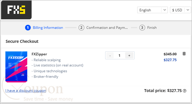 Fxzipper Coupon Code