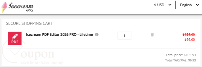 Icecream Pdf Editor Pro Coupon Code