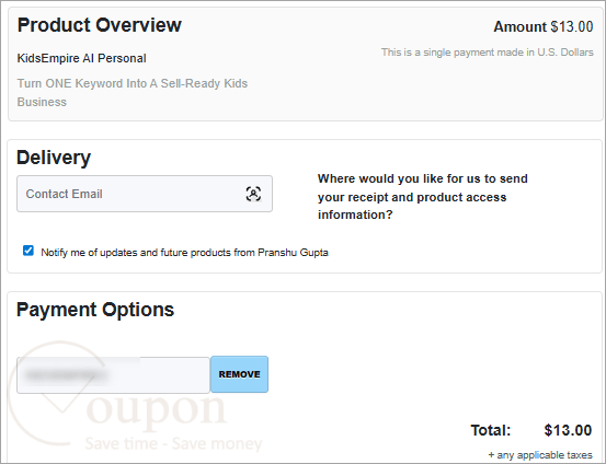 Kidsempire Ai Coupon Code