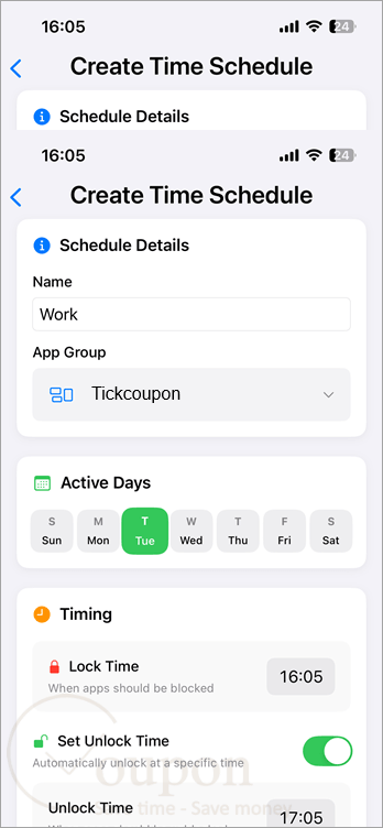 Padlock App Screenshots