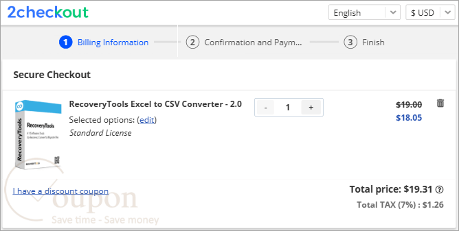 Recoverytools Excel To Csv Converter Coupon Code