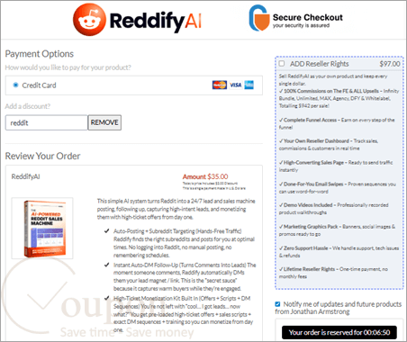 Reddifyai Coupon Code