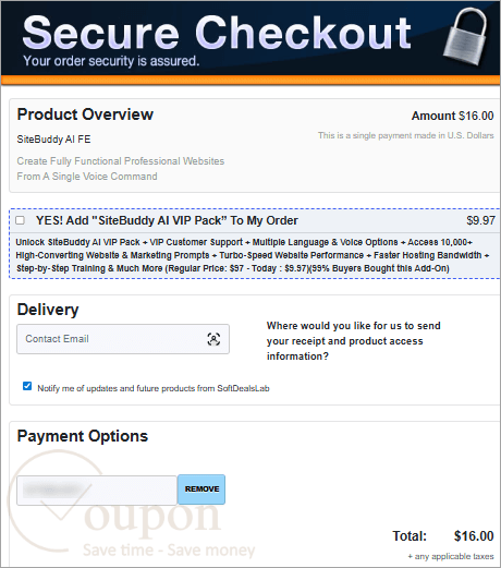 Sitebuddy Ai Coupon Code