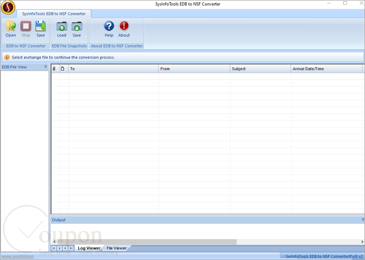 Sysinfo Edb To Nsf Screenshot