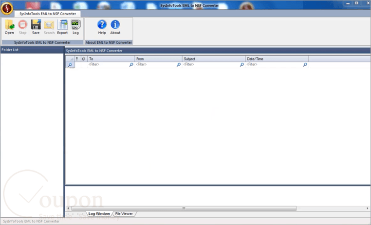 Sysinfo Eml To Nsf Converter Screenshot