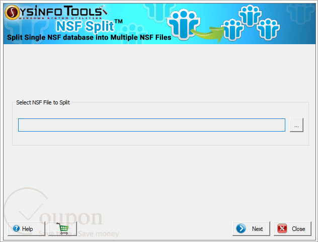 Sysinfo Nsf Split Screenshot