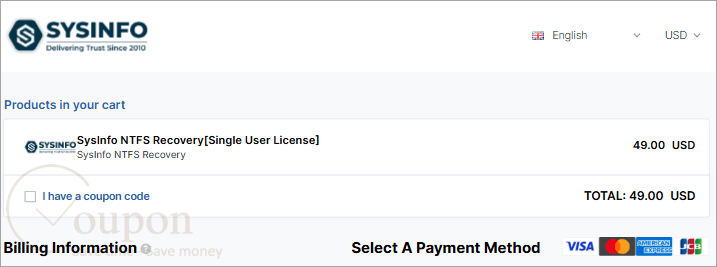 Sysinfo Ntfs Recovery Coupon Code