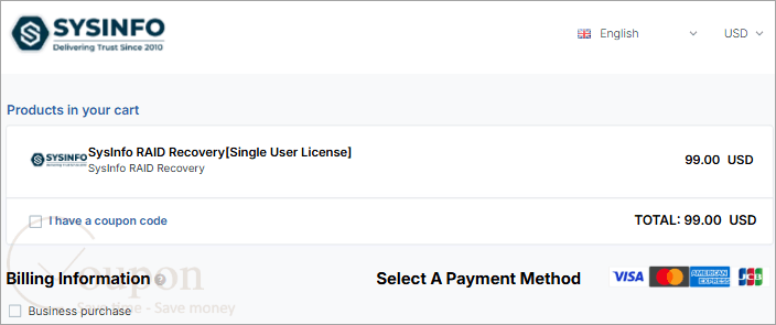 Sysinfo Raid Recovery Coupon Code