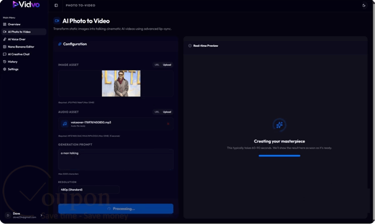 Vidvo Screenshot
