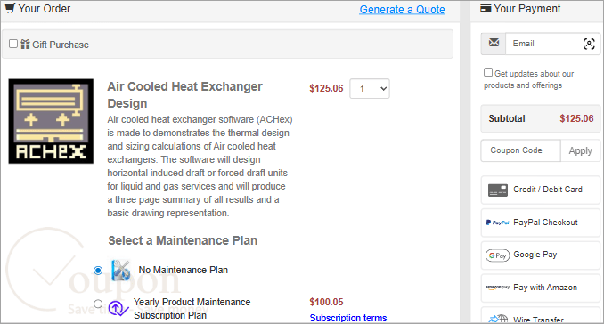 Webbusterz Air Cooled Heat Exchanger Design Coupon Code