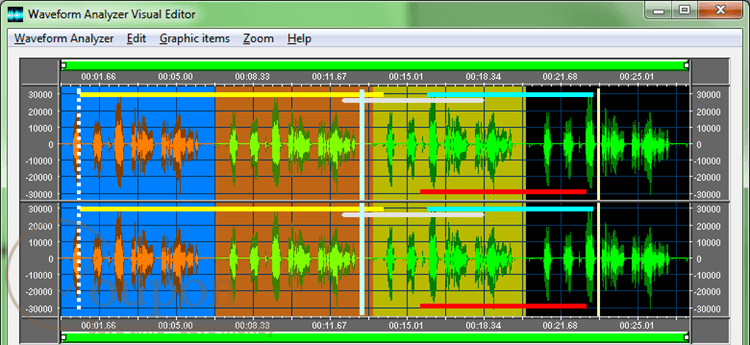 Audio Waveform Analyzer For Net Screenshot