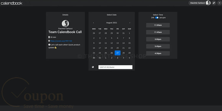 Calendbook Screenshot