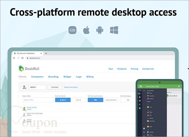 Deskroll Pro Screenshot