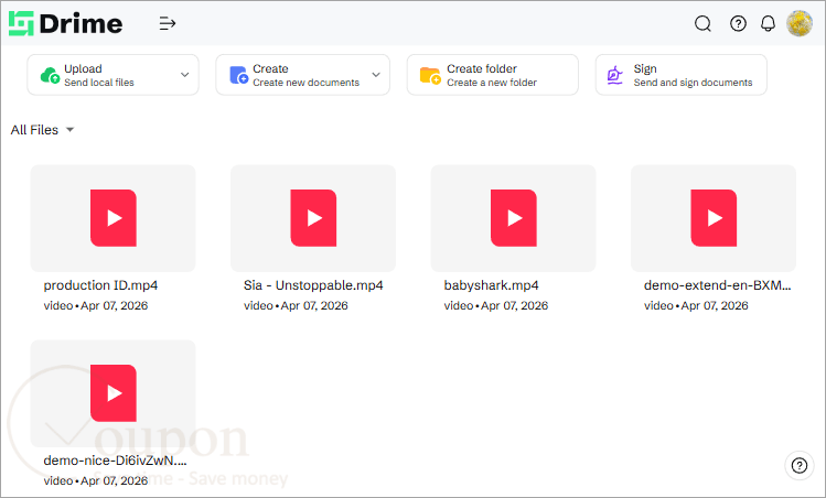 Drime Screenshot