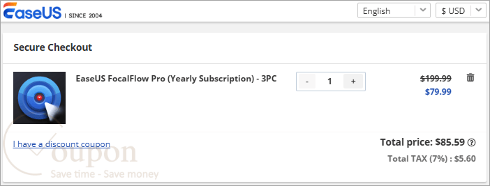 Easeus Focalflow Coupon Code