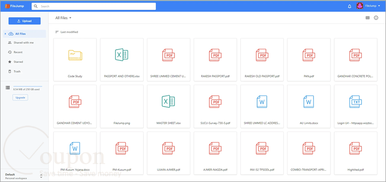Filejump Screenshot
