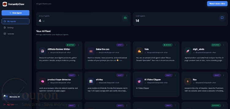Instantlyclaw Screenshot