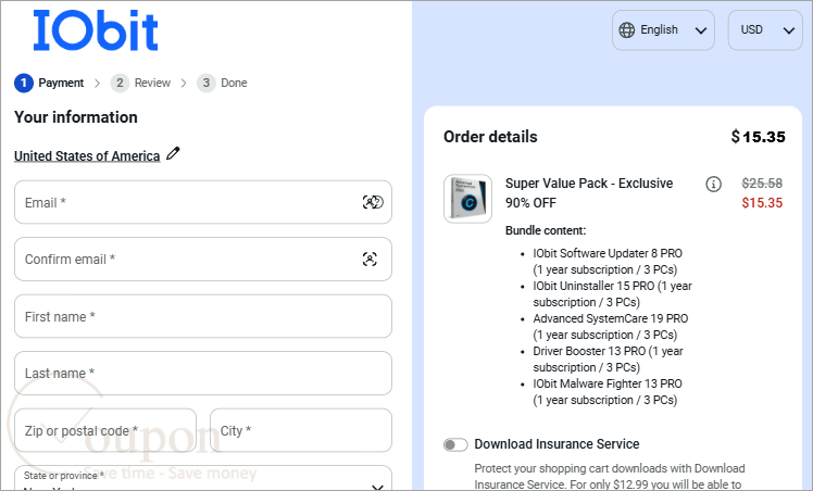 Iobit Super Value Pack Coupon Code
