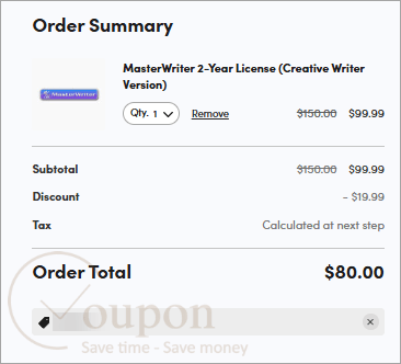 Masterwriter Coupon Codes